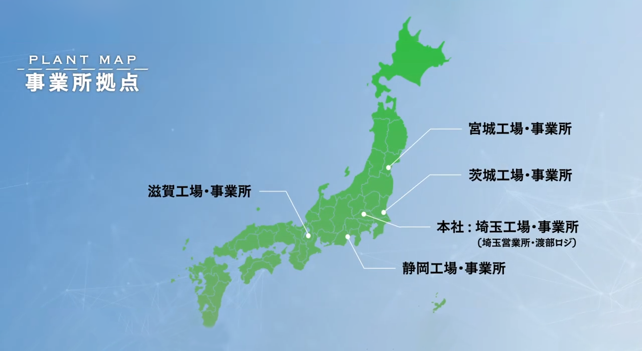 全国にまたがる容器の回収網
